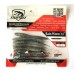 Рыбацкая приманка силиконовая, Taipan Rain Worm, 3,8 дюйма, 8шт/уп, цвет №14 Bluegill flash